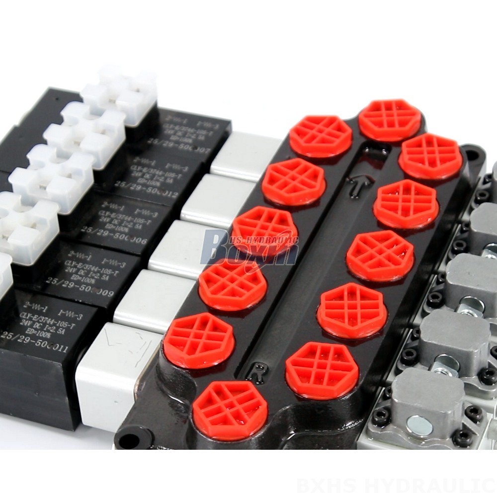 Seeking Global Distributors, Wholesalers, Agents & Traders for Q45 Solenoid And Manual 5 Spool Monoblock Directional Valve detail image
